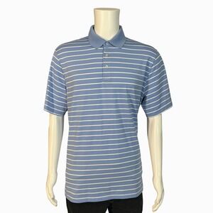 Polo Golf Ralph Lauren Men's Striped Short Sleeve Polo Shirt Size L